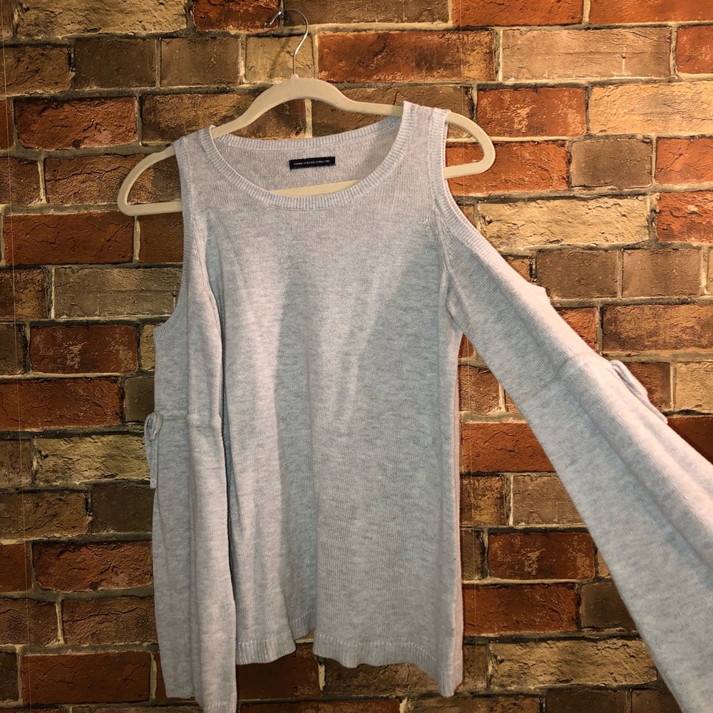 American Eagle Shoulder Cut Out Sweater